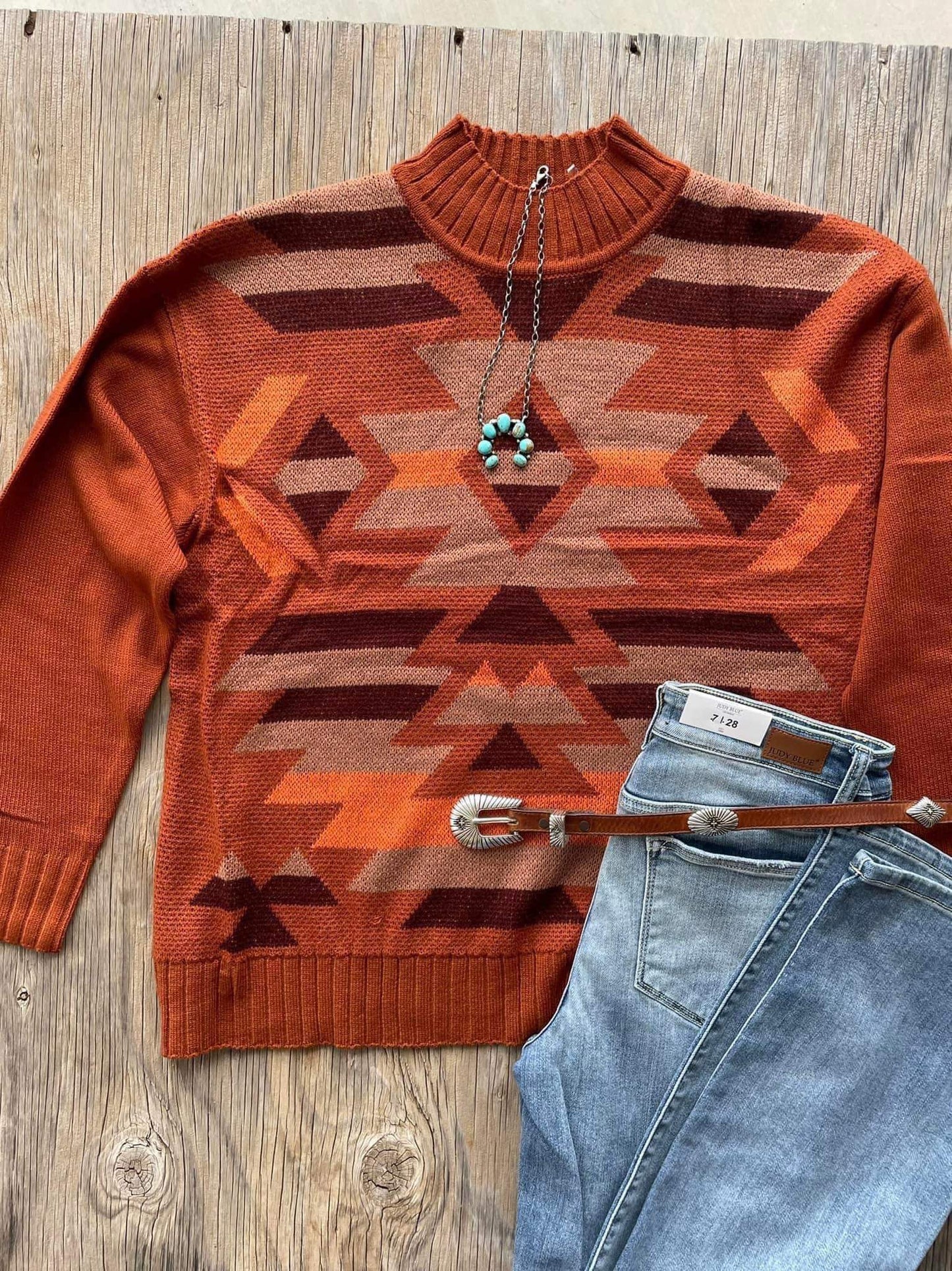 Clyde Aztec Sweater