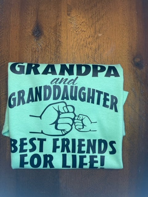 Grandpa and Granddaughter