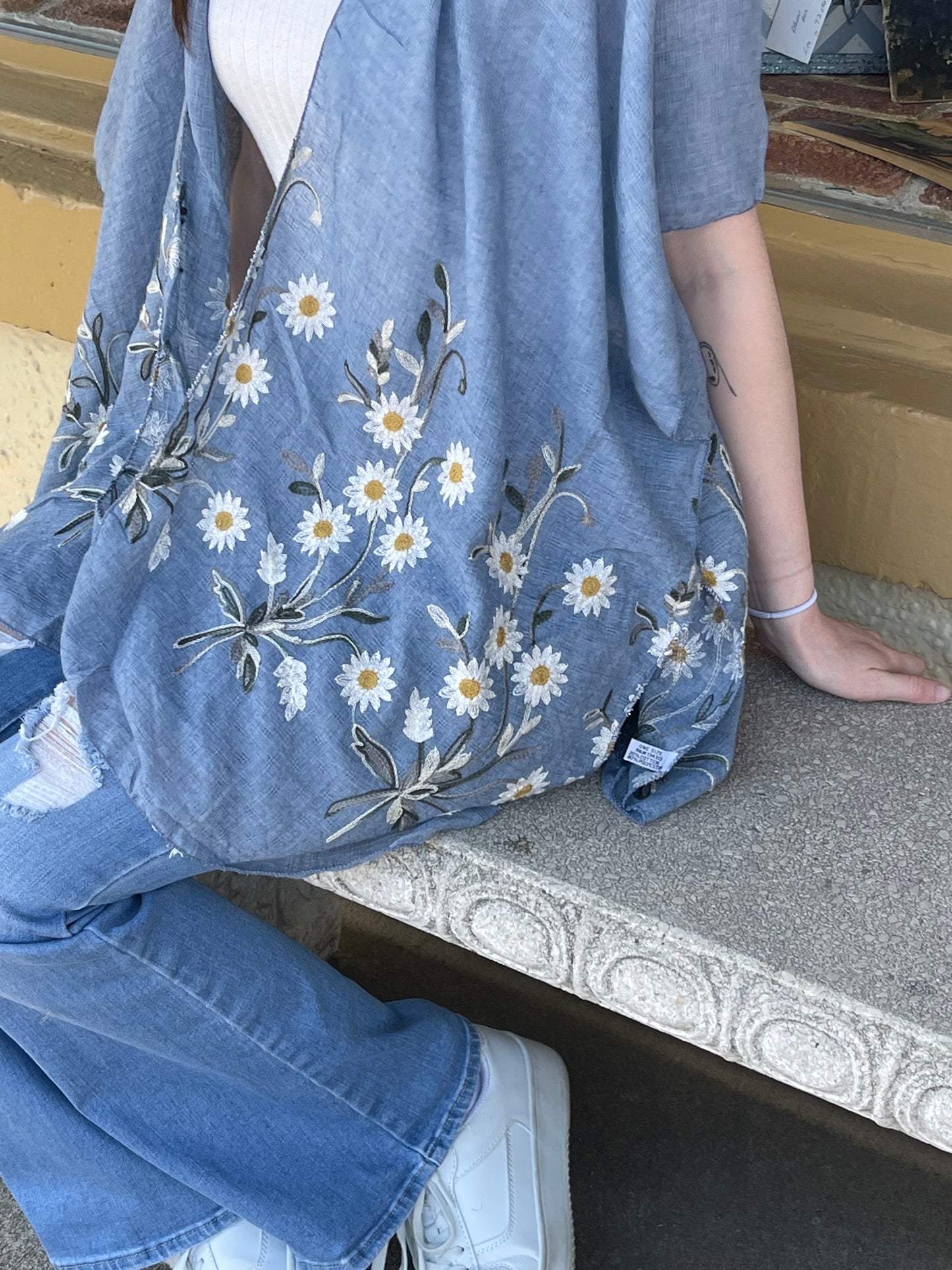 Spring Daisy Kimono